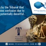 030 – Ruling by the Tribunal that generates confusion due to goods potentially deceitful