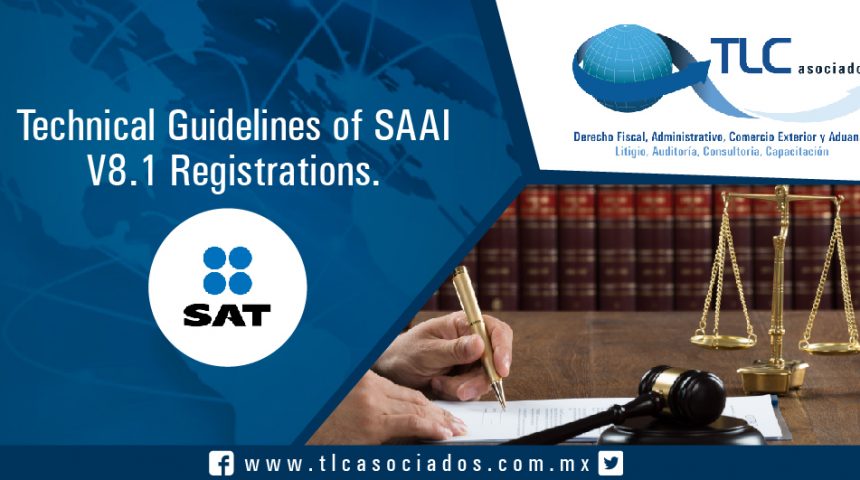 035 – Technical Guidelines of SAAI V8.1 Registrations