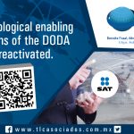 038 – The technological enabling by Customs of the DODA QR is reactivated