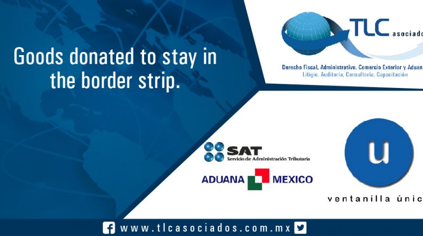 041 – Goods donated to stay in the border strip