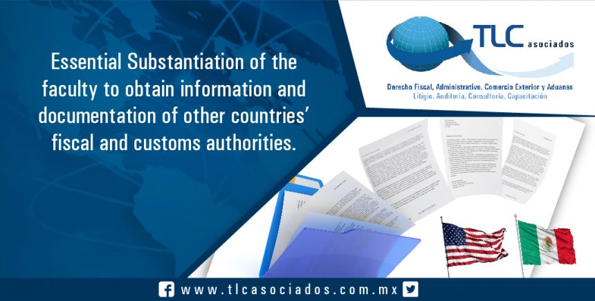 045 – Essential Substantiation of the faculty to obtain information and documentation of other countries’ fiscal and customs authorities