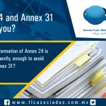 T039 – Are we sure that information of Annex 24 is correct and consequently, enough to avoid differences with Annex 31?
