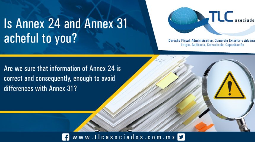 T039 – Are we sure that information of Annex 24 is correct and consequently, enough to avoid differences with Annex 31?