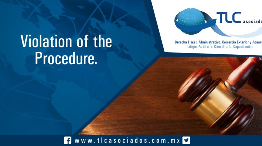 056 – Violation of the Procedure