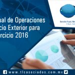 T040 – Reporte Anual de Operaciones  de Comercio Exterior para el ejercicio 2016