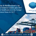 070 – Primera Resolución de Modificaciones a las Reglas Generales de Comercio Exterior para 2017 / First Resolution of Modifications to the Foreign Trade General Rules for 2017