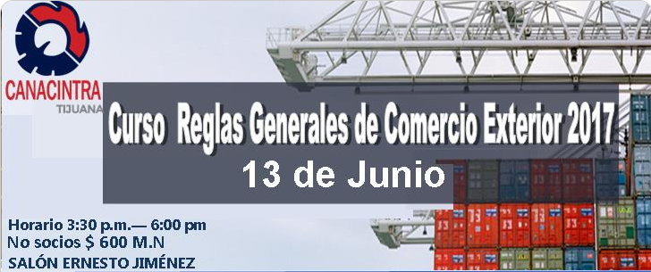 (13-06-2017) Curso Reglas de comercio Exterior