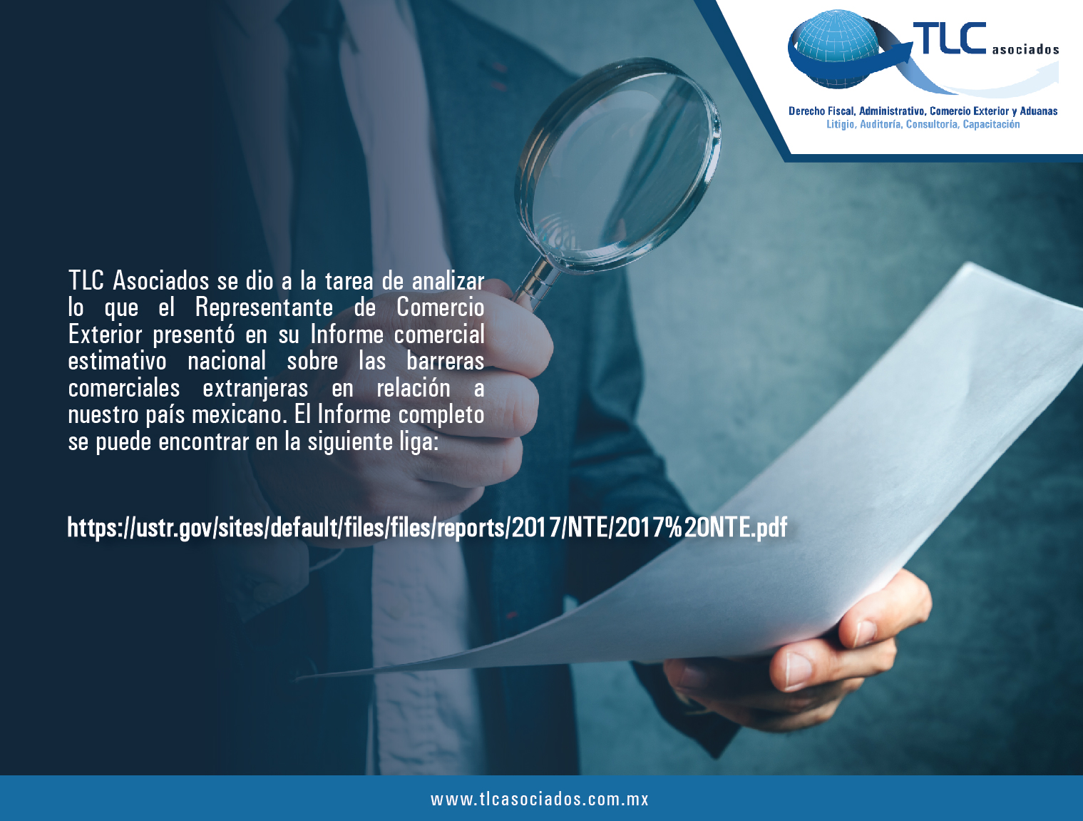Resumen De Objetivos Para Renegociacion Del Tlcan Usa Tlc Asociados