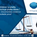135 – Medios electrónicos: La prueba documental no constituye prueba idónea / Electronic Means: Documentary evidence is not suitable proof