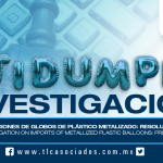 169 – Investigación antidumping sobre las importaciones de globos de plástico metalizado: resolución preliminar / Anti-dumping investigation on imports of metallized plastic balloons: preliminary ruling