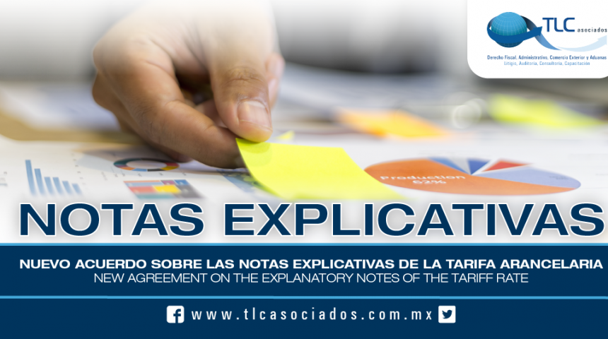 172 – Nuevo Acuerdo sobre las notas Explicativas de la Tarifa Arancelaria / New Agreement on the Explanatory Notes of the Tariff Rate
