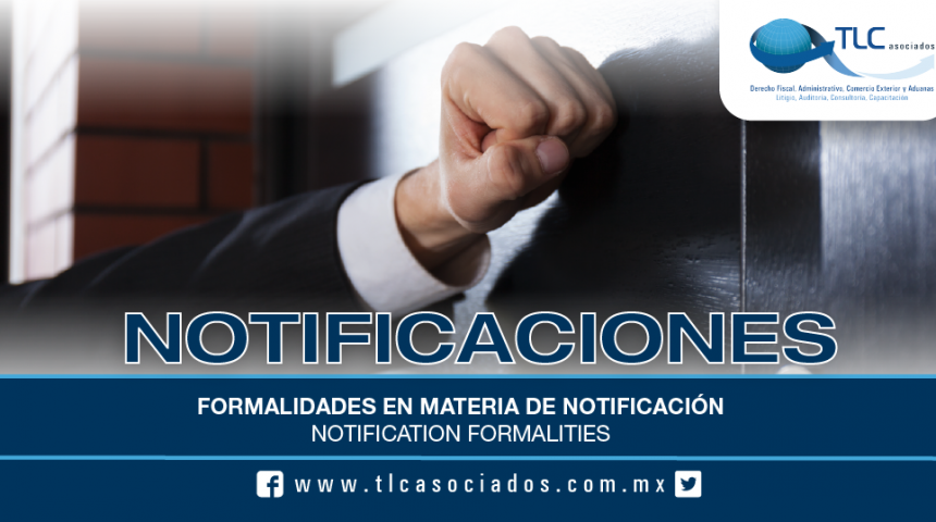 174 – Formalidades en materia de notificación / Notification formalities