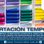 195 – Importación temporal de mercancías listadas en el anexo II del Decreto IMMEX para empresas que cuentan con Certificación de IVA e IEPS en el rubro  AAA / Temporary import of merchandise listed in Annex II of the IMMEX Decree for companies that have VAT and STPS Certification in the AAA category