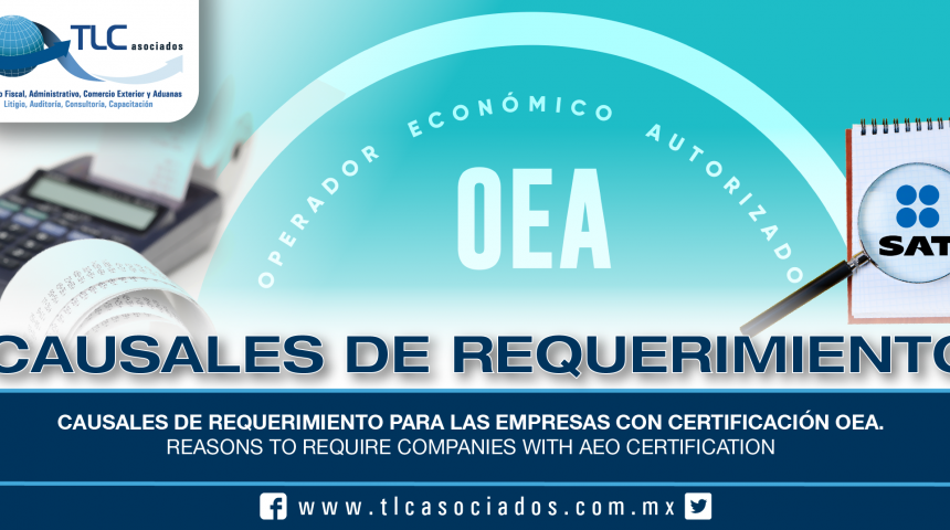 208 – Causales de requerimiento para las empresas con Certificación OEA