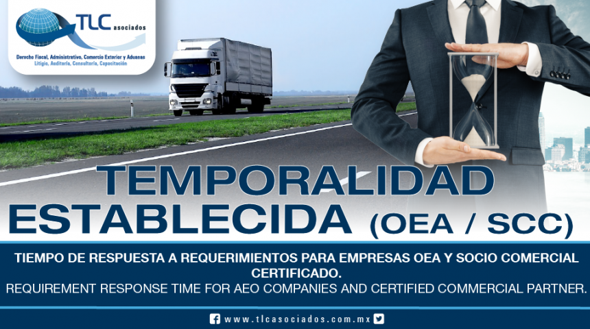 212 – Tiempo de respuesta a requerimientos para empresas OEA y Socio Comercial Certificado / Requirement response time for AEO Companies and Certified Commercial Partner