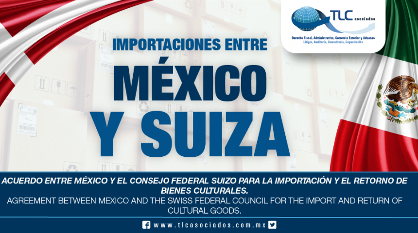 257 – Acuerdo entre México y el Consejo Federal Suizo para la importación y el retorno de bienes culturales / Agreement between Mexico and the Swiss Federal Council for the import and return of cultural goods