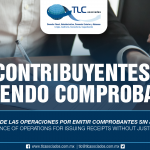 259 – Inexistencia de las operaciones por emitir comprobantes sin justificación / Inexistence of operations for issuing receipts without justification