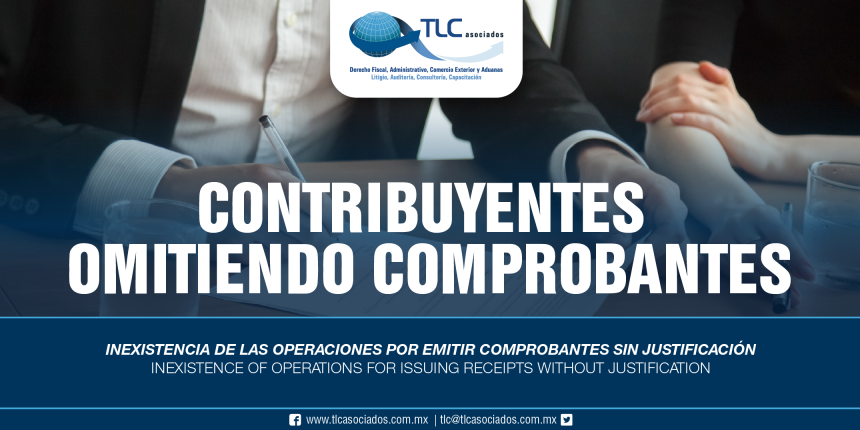 259 – Inexistencia de las operaciones por emitir comprobantes sin justificación / Inexistence of operations for issuing receipts without justification