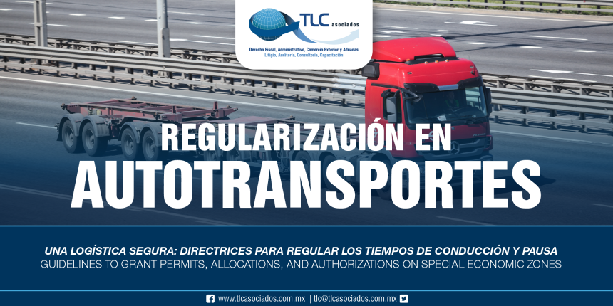 260 – Una logística segura: directrices para regular los tiempos de conducción y pausa / Safe logistics: guidelines to regulate driving and pause times