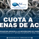 267 – Cuota compensatoria impuesta a las importaciones de cadena de acero / Countervailing duty imposed on imports of steel chain