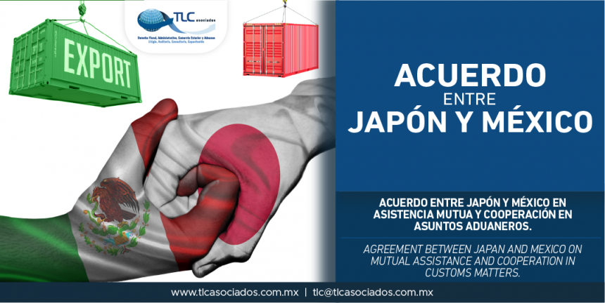280 – Acuerdo entre Japón y México en asistencia mutua y cooperación en asuntos aduaneros / Agreement between Japan and Mexico on mutual assistance and cooperation in customs matters