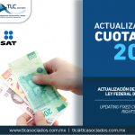 345 – Actualización de las Cuotas Fijas de la Ley Federal de Derechos en 2019/ Updating Fixed Charges of the Federal Rights Law in 2019.