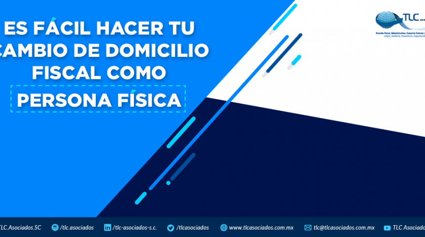 ¿Cómo hacer tu cambio de domicilio (persona física)?
