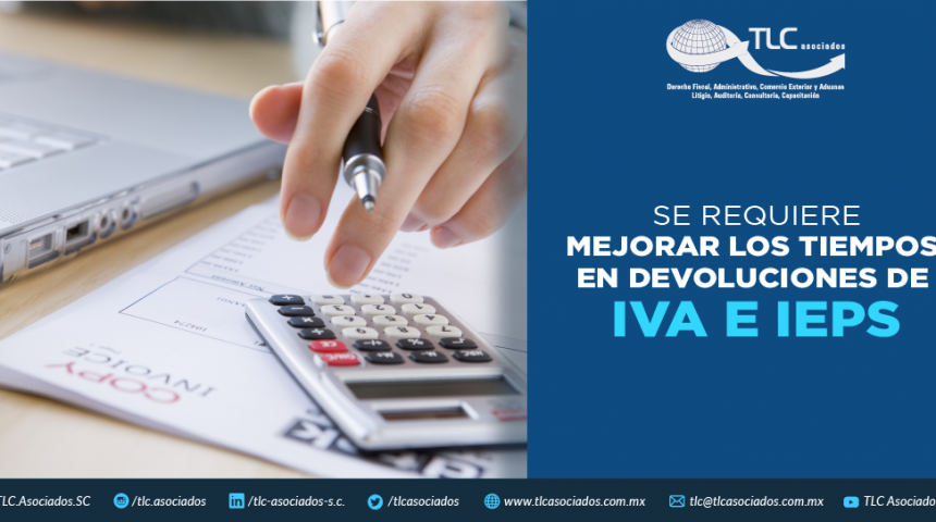 T70 – SE REQUIERE MEJORAR LOS TIEMPOS  EN DEVOLUCIONES DE IVA E IEPS.