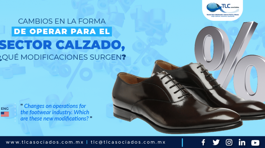 388 – Cambios en la forma de operar para el sector calzado, ¿qué modificaciones surgen?/ Changes on operations for the footwear industry. Which are these new modifications?