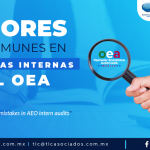 390 – Errores más comunes en auditorías internas del OEA/ Most common mistakes on AEO internal audits