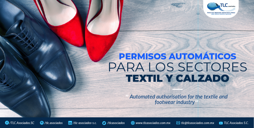 T82 – PERMISOS AUTOMÁTICOS PARA LOS SECTORES TEXTIL Y CALZADO