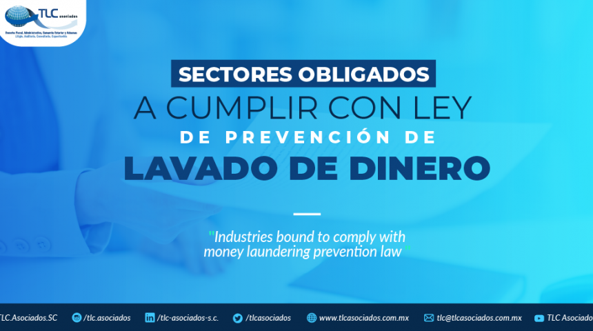 T83 – Sectores obligados a cumplir con Ley de prevención de lavado de dinero/ Sectors forced to comply with the Anti-Money Laundering Prevention Law