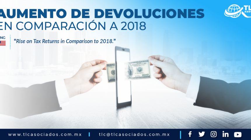 T88 – Aumento de devoluciones en comparación a 2018/ Rise on Tax Returns in Comparison to 2018.