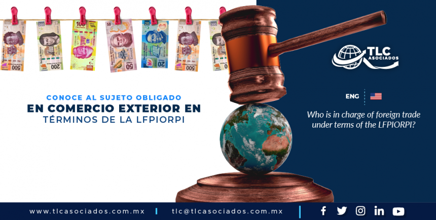 CS1 – Conoce al sujeto obligado en comercio exterior en términos de la LFPIORPI/ Who is in charge of foreign trade under terms of the LFPIORPI?