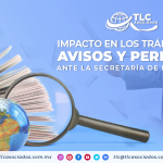 T103 – Impacto en los trámites de avisos y permisos ante la Secretaría de Economía/ Impact on the procedures for notices and permits before the Secretariat of Economy