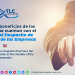 AL14 – Principales beneficios de las empresas que cuentan con el Registro del Despacho de Mercancías de las Empresas/ Main benefits of the companies that have the Registry of the Dispatch of Merchandise of the Companies