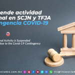 AL16 – Se suspende actividad jurisdiccional en SCJN y TFJA por contingencia COVID-19/ Jurisdictional Activity is Suspended in SCJN and TFJA due to the Covid-19 Contingency