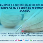 CS12 – Supuestos de aplicación de pedimentos con clave A3 que deben de reportarse al SCCCyG/ Cases Where Pedimentos with Code A3 Apply and Must be Reported to the Control System of Credit Accounts and Guarantees