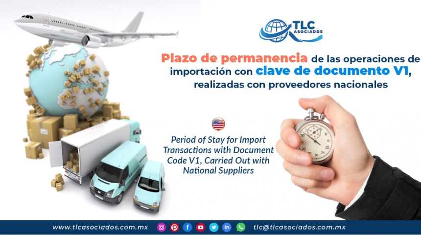 EN16 – Plazo de permanencia de las operaciones de importación con clave de documento V1, realizadas con proveedores nacionales/ Period of Stay for Import Transactions with Document Code V1, Carried Out with National Suppliers