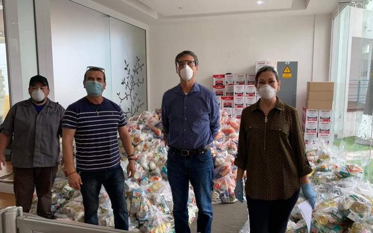 REALIZAN EMPRESAS DE FECANACO SEGUNDA ENTREGA DE DESPENSAS