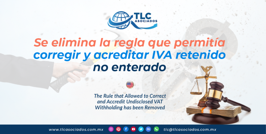 IC19 – Se elimina la regla que permitía corregir y acreditar IVA retenido no enterado