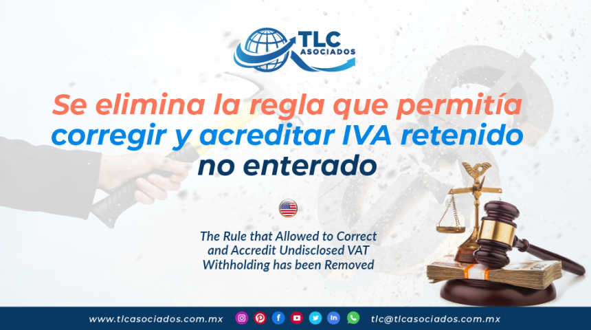 IC19 – Se elimina la regla que permitía corregir y acreditar IVA retenido no enterado