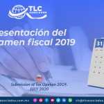 IC20 – Presentación del Dictamen fiscal 2019