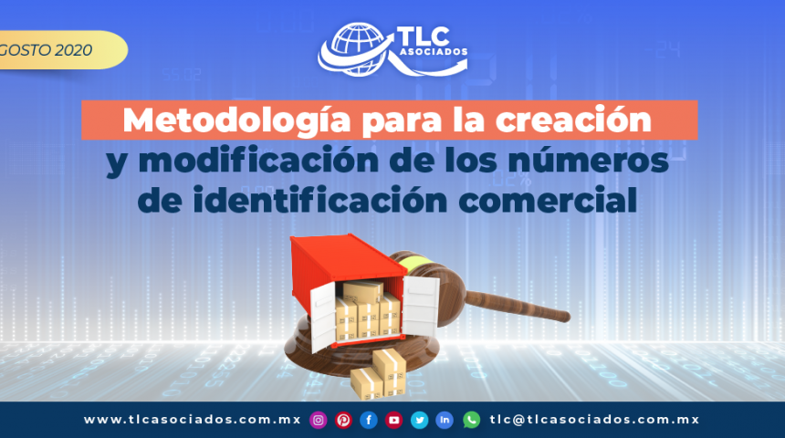 T135 – Metodología para la creación y modificación de los números de identificación comercial/ Methodology to Create and Modify Commercial Identification Numbers