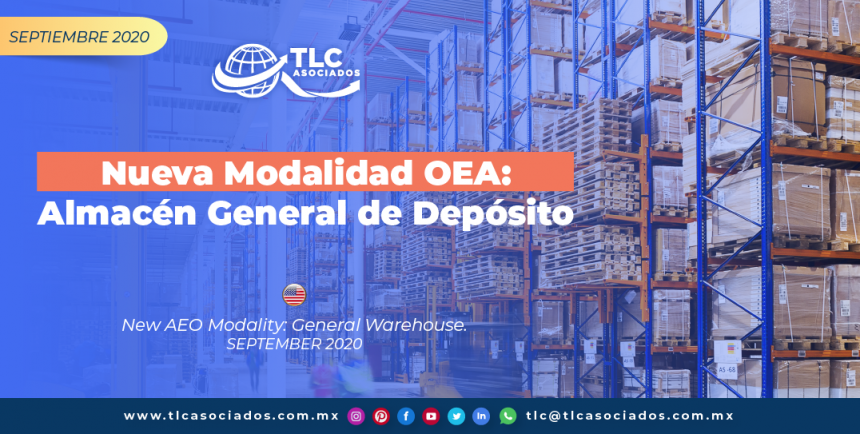 CO27 – Nueva Modalidad OEA: Almacén General de Depósito/ New AEO Modality: General Warehouse