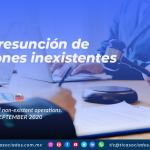 IC21 – La presunción de operaciones inexistentes./ Presumed non-existent operations.