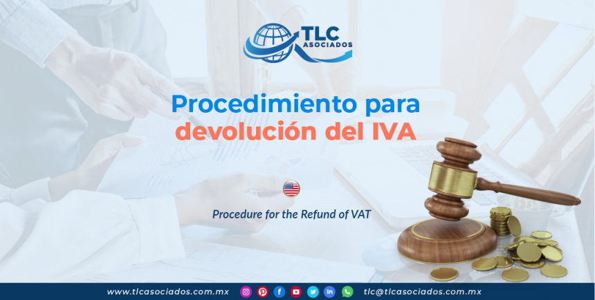 IC23 – Procedimiento para devolución del IVA/ Procedure for the Refund of VAT