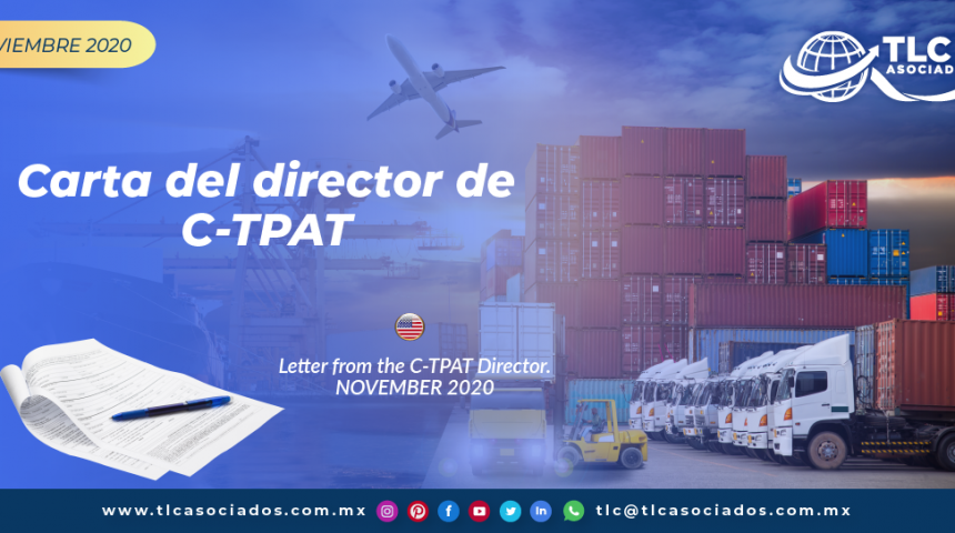 Carta del director de C-TPAT/ Letter from the C-TPAT Director