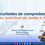 Facultades de comprobación en tu solicitud de saldo a favor/ Powers of Verification on your Balance Request