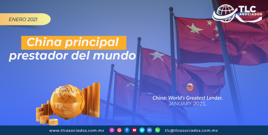 China principal prestador del mundo